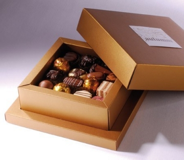 Caja para bombones y chocolates