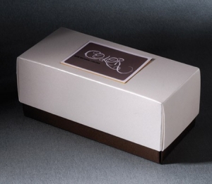 Bicolour gift box