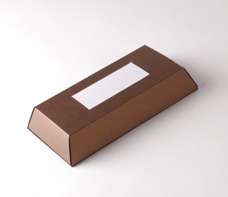 Ingot-Shaped Cardboard Box for Chocolates