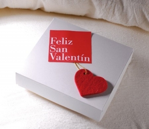 Caja de regalo para San Valentín