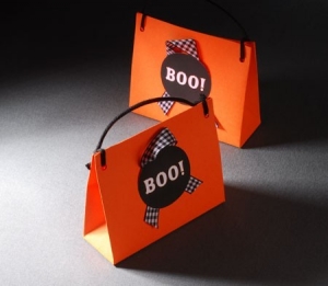 Gift bag for Halloween candy