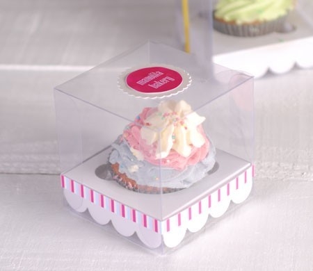 Cajita de cupcake para bodas