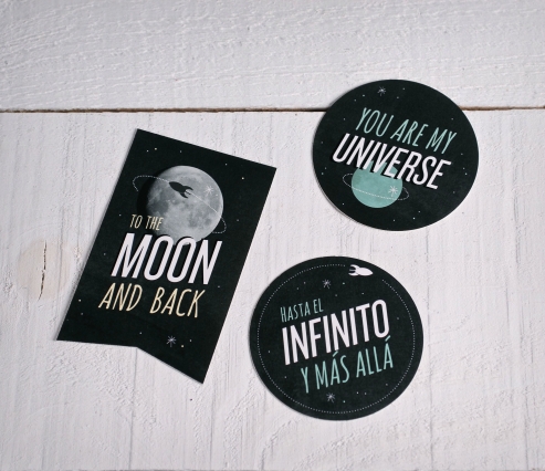 Decorative stickers "Universe"