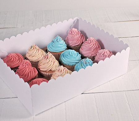 Boîtes Hautes pour 12 Cupcakes | Packaging Pâtisserie