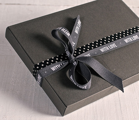 Caja Gris para Fotos Caja Gris para Fotos