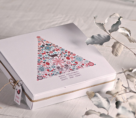 Printed boxes for Christmas...
