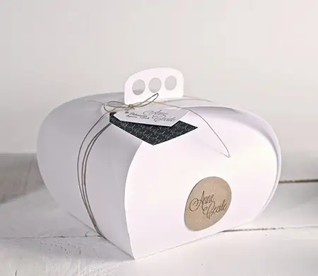 Caja sencilla para tartas