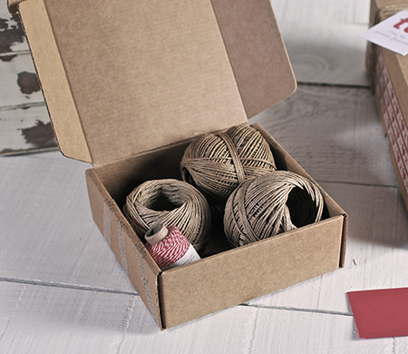 Square shipping boxes