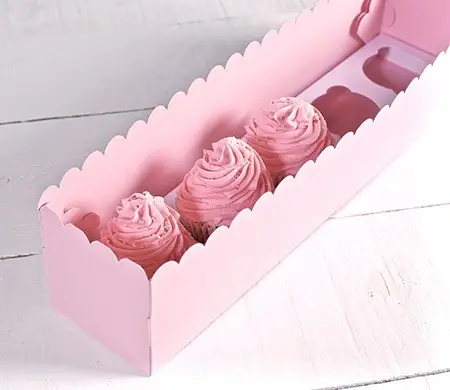 Cajas para cinco cupcakes