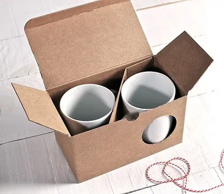 Caja para dos tazas...
