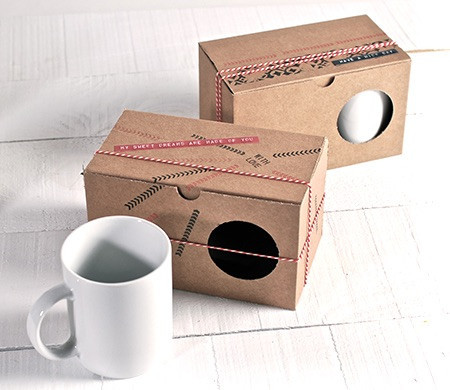 Personalized box for two mugs