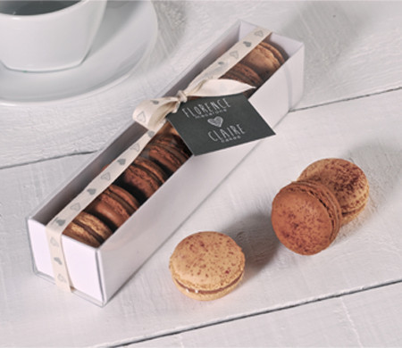 Scatola per Macarons Trasparente | Packaging Dolce