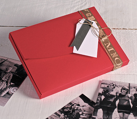 Boîte à Photos Rouge