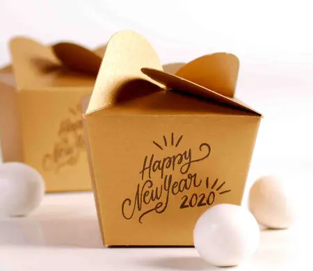 Caja detalle fin de año