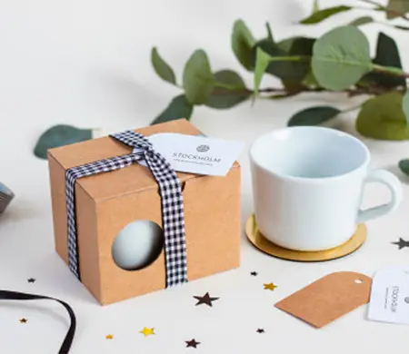 Caja de regalo para tazas...