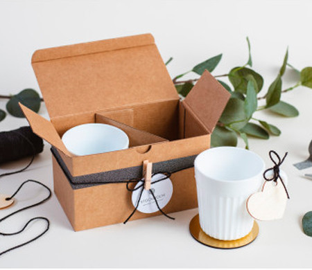 Scatola para tazas minimal