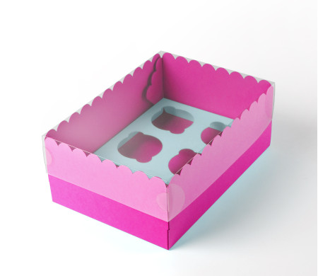 Boîte pour 6 Cupcakes, Madeleines ou Cookies