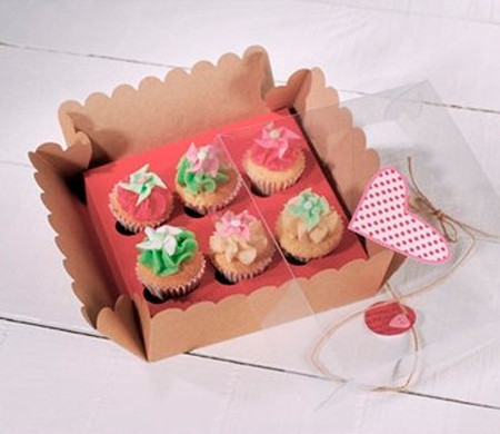 Caja para Mini Cupcakes