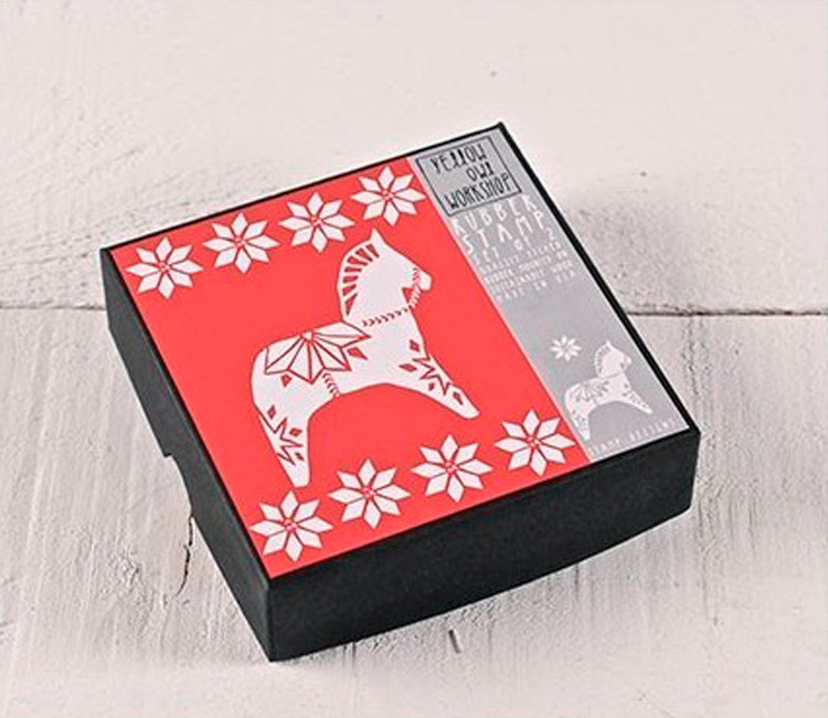 Rubber Stamp set Dala horse Rubber Stamp set Dala horse
