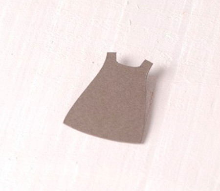 Vestidito Niña Cartón 10 ud.