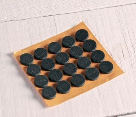 Adhesive Foam Buttons (black)