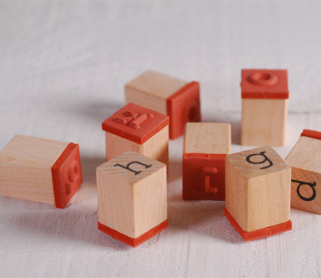 Alphabet stamp set