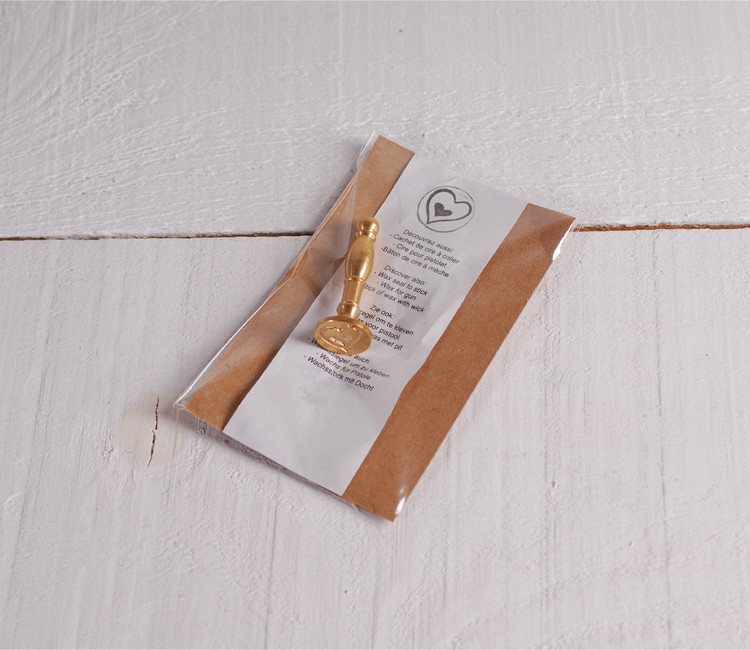 E Se Metallic Wax Seal | SelfPackaging
