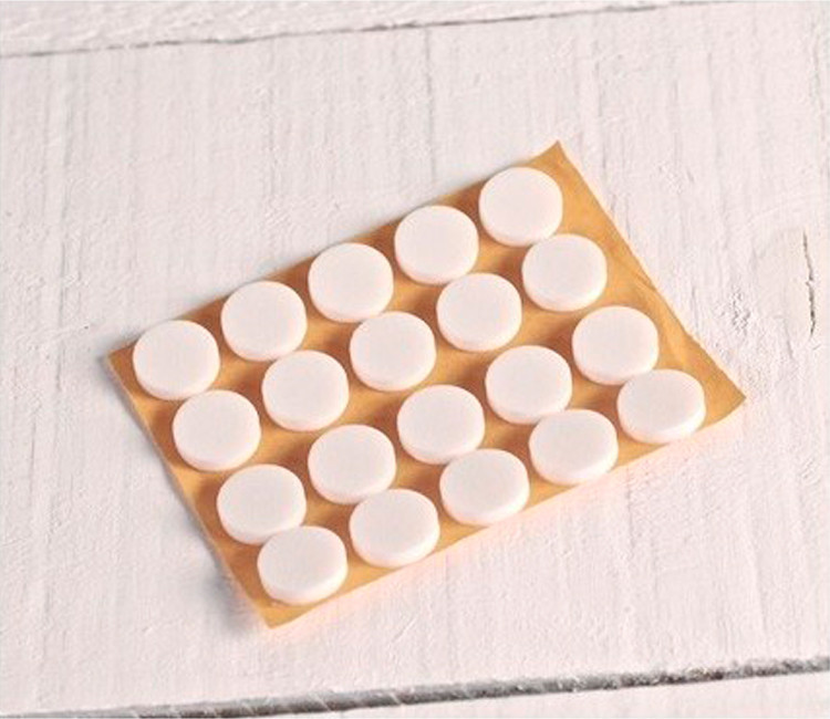 Boutons de Foam pour CD (blanc)