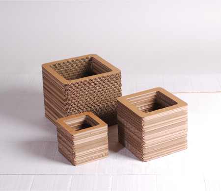 Cardboard Vases