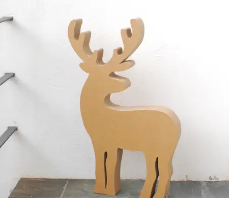 Cardboard Reindeer | SelfPackaging