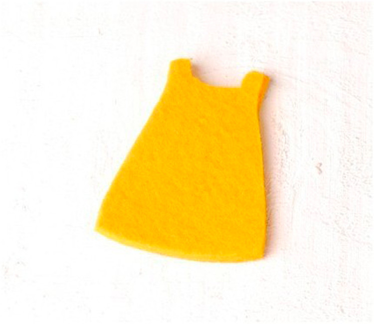 Robe de Fille en Feutrine pour les cadeaux de bébés Robe de Fille en Feutrine pour les cadeaux de bébés