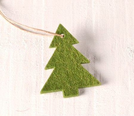 Felt Pendant - Xmas tree
