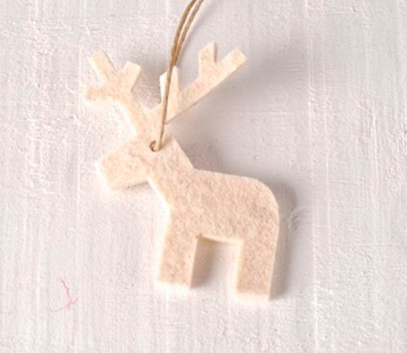 Felt Pendant - Reindeer