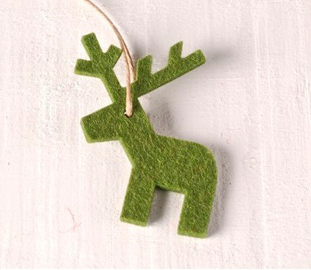 Felt Pendant - Reindeer