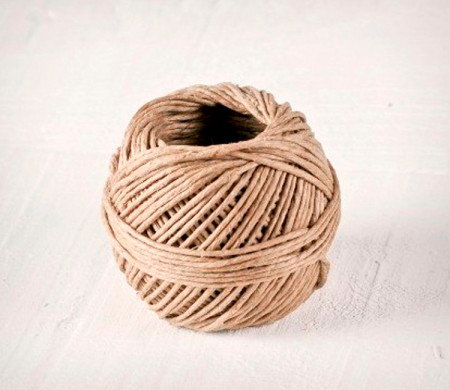 Thick hemp cord