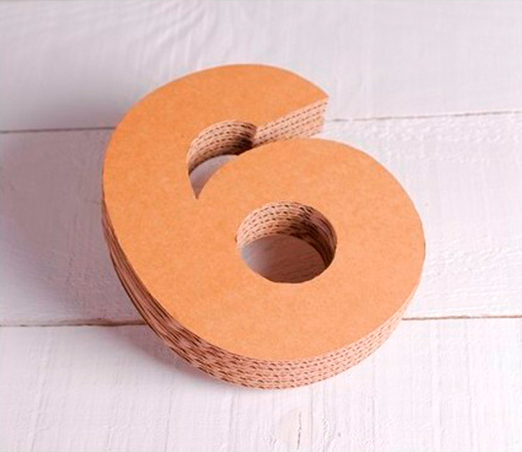 Originaux numéros en carton pour décorer, qui donnera une touche handmade à toute pièce. Des plus original, découvre-les! Originaux numéros en carton pour décorer, qui donnera une touche handmade à toute pièce. Des plus original, découvre-les!