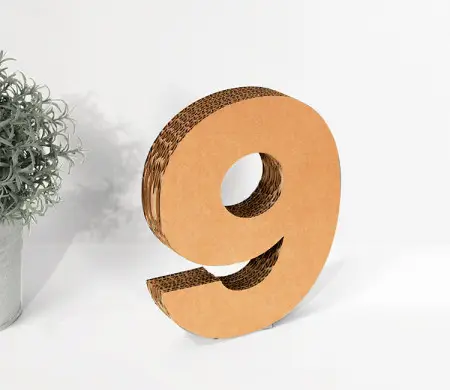 Pappzahlen Online Kaufen | SelfPackaging