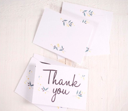 Tarjetas con Mensaje para Bodas