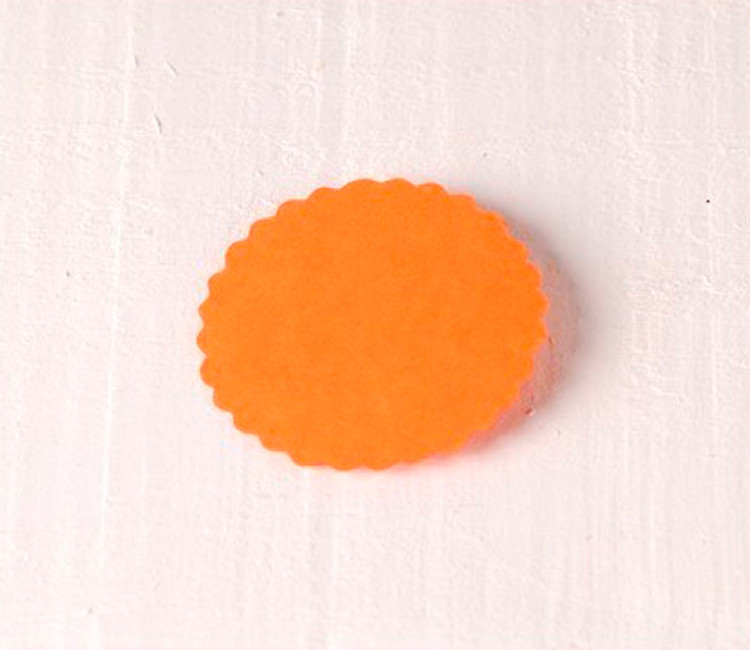 Cardboard Scalloped Tags (S) Cardboard Scalloped Tags (S)