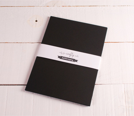 A4 black cards