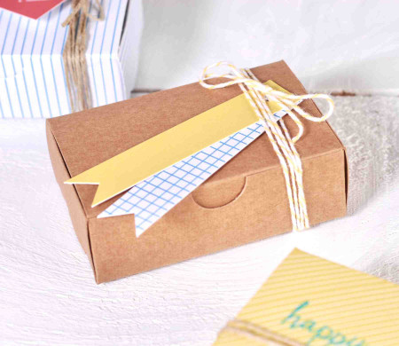 Small box in kraft
