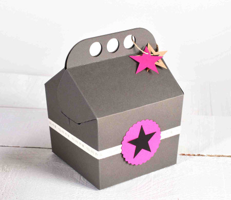 Caja regalo infantil tipo Happy Meal personalizable