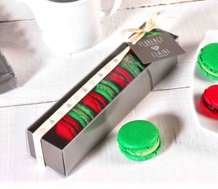 Rectangular box for macarons