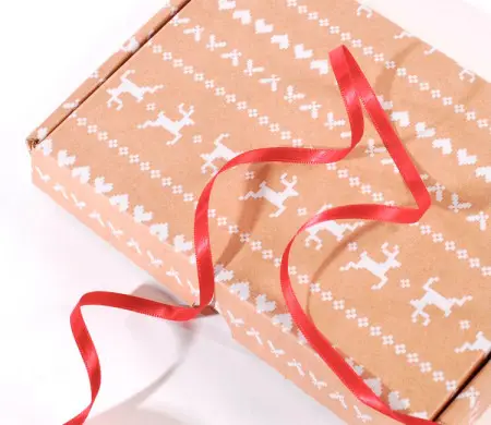 Cinta de raso decorativa para regalos