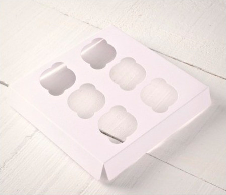 Holder for 6 Mini Cupcakes