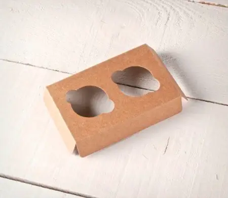Picnic Holder Two Mini Cupcakes - SelfPackaging