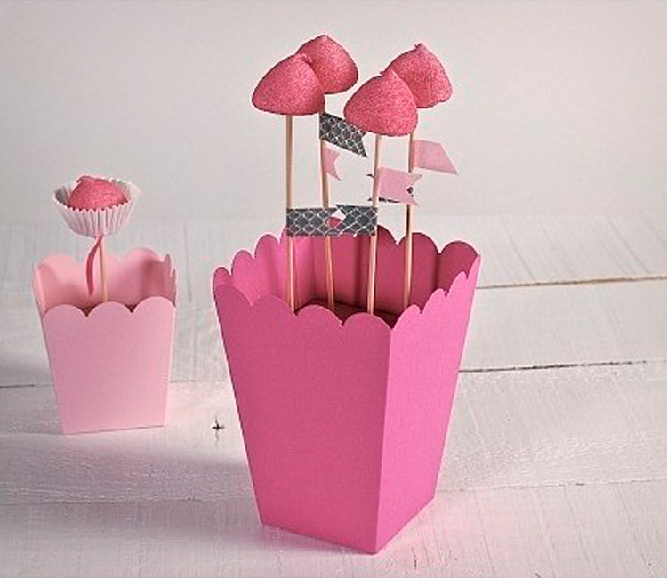 Support cake pop Personnalisé | SelfPackaging