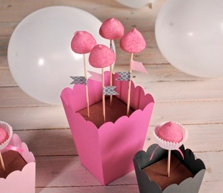 Support cake pop Personnalisé | SelfPackaging