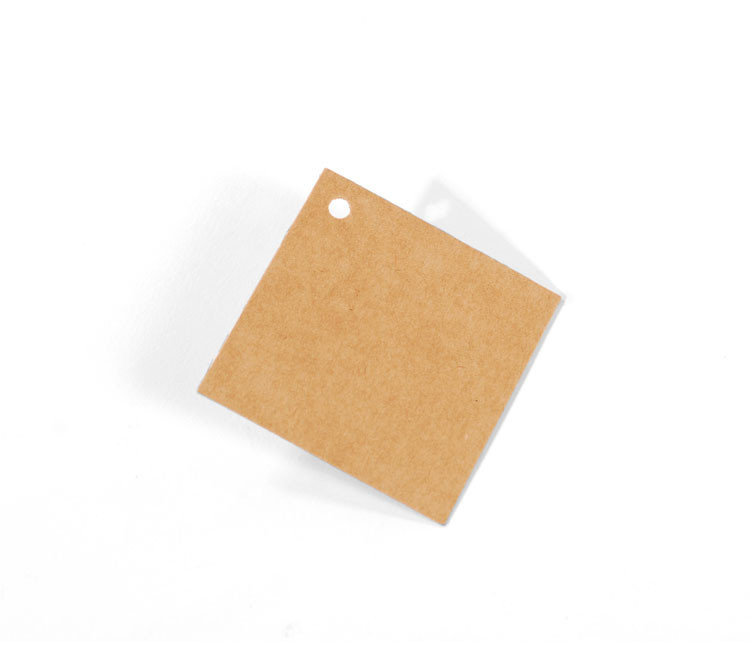 Etiquetas de cartón cuadradas para regalos Etiquetas de cartón cuadradas para regalos