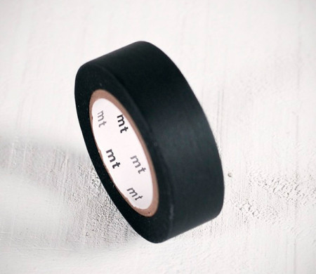 Black Washi Tape